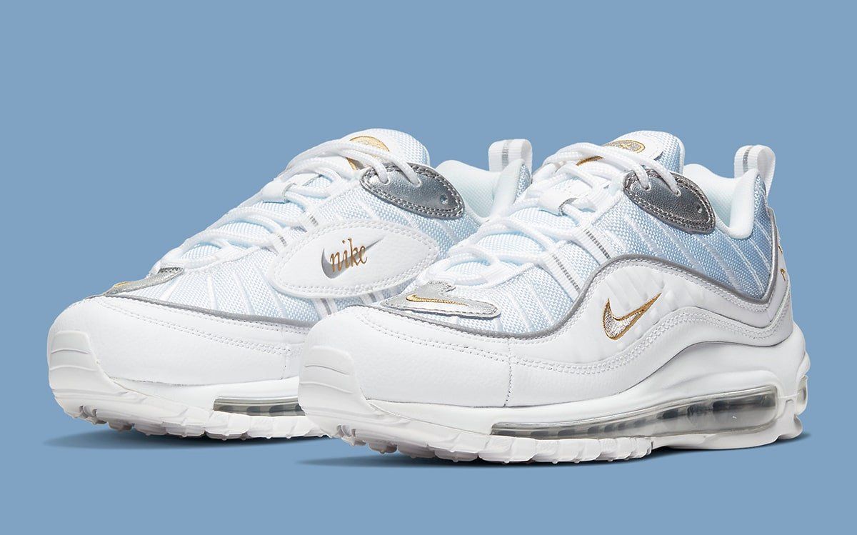 white and gold 98s