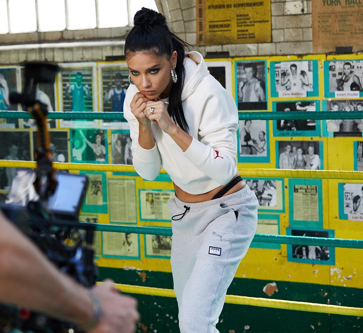 built fully from plastic to keep the weight down. adriana lima x puma The m...