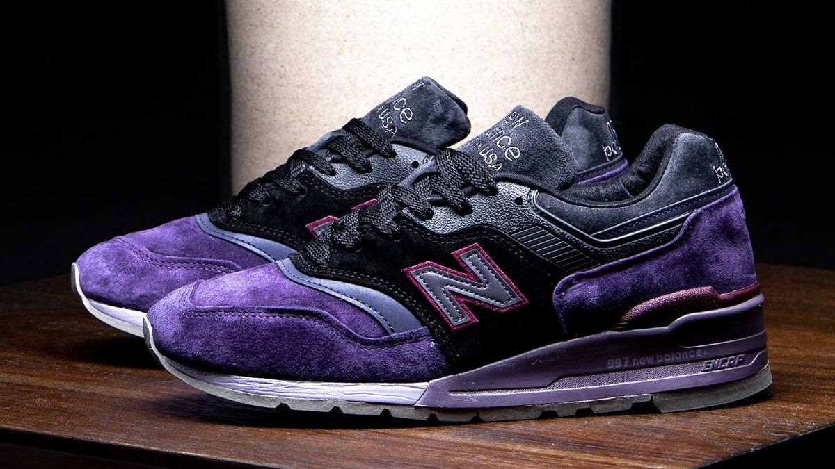 new balance 997 purple