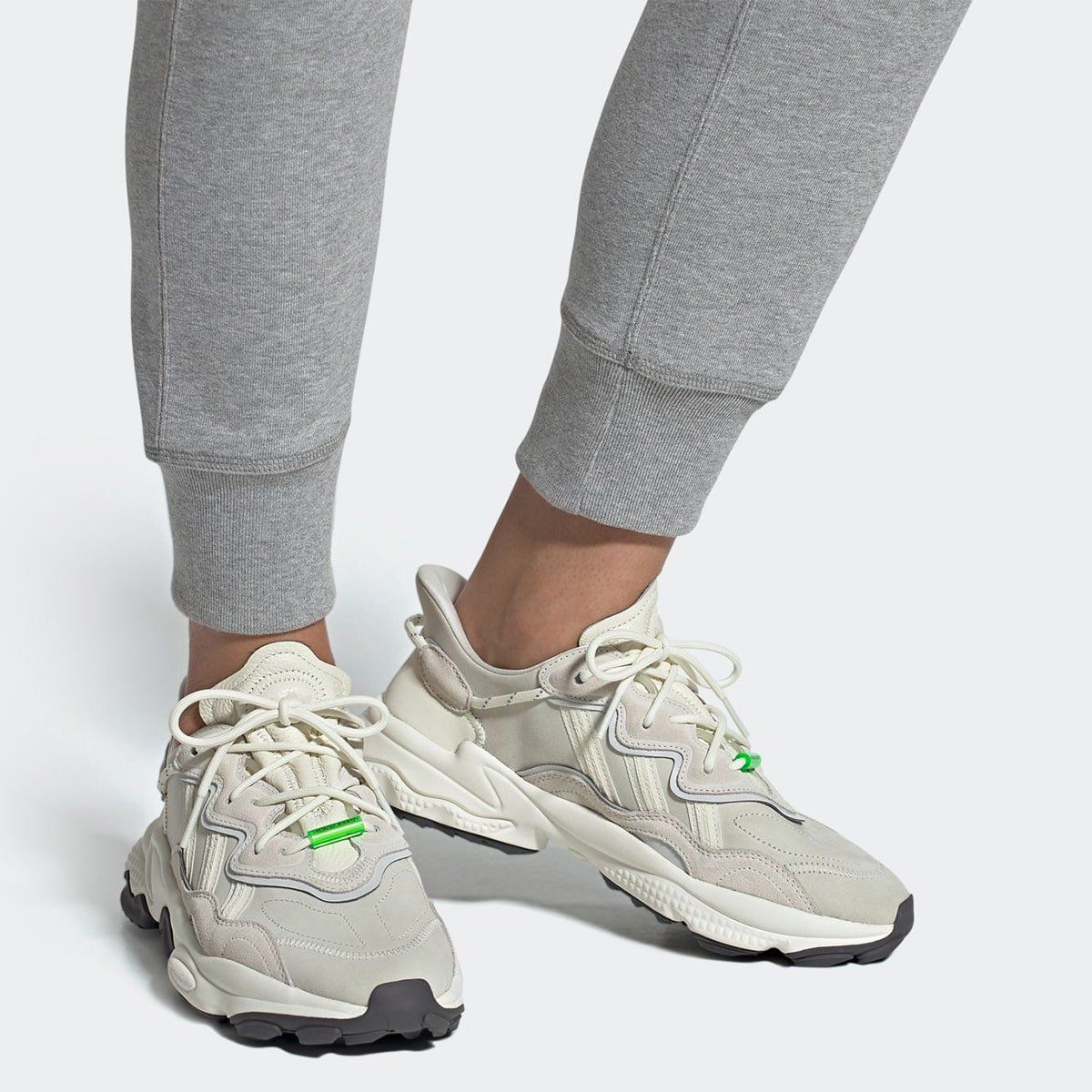 adidas off white ozweego sneakers