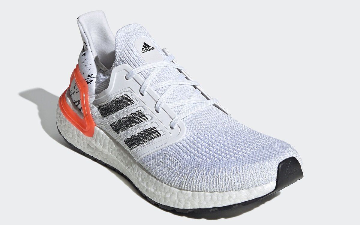 adidas ultra boost white and orange