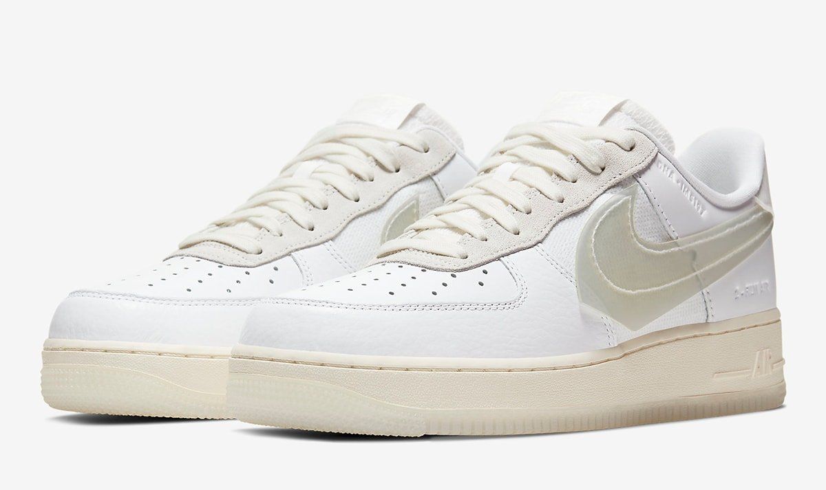 nike air force 1 low translucent midsole