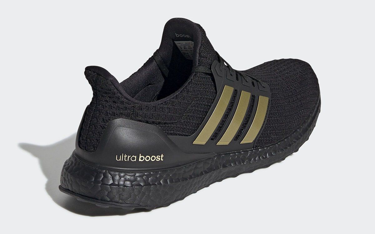 adidas Ultra BOOST DNA in Black/Gold 