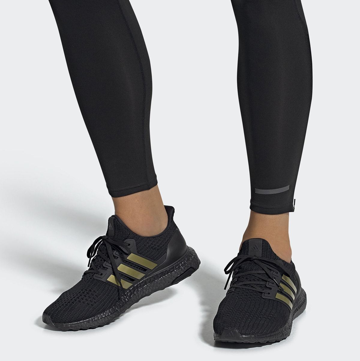 adidas Ultra BOOST DNA in Black/Gold 