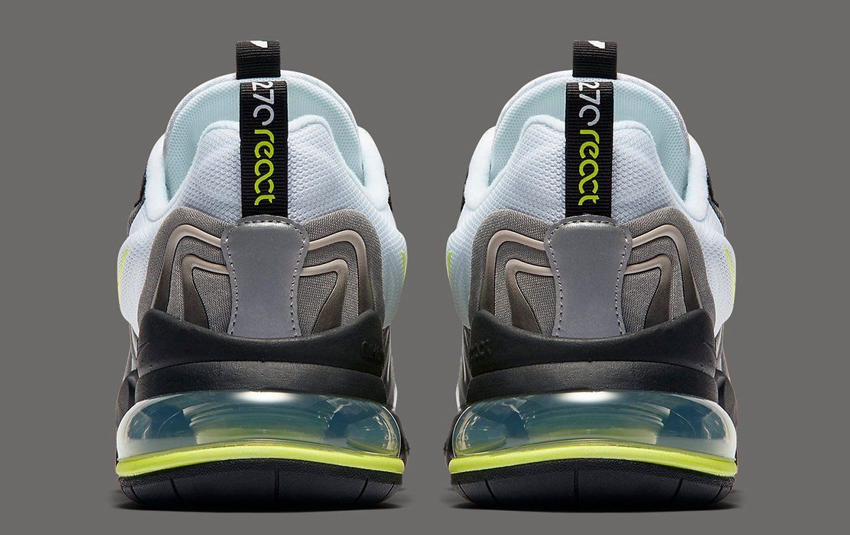 nike air max 270 blue and lime green