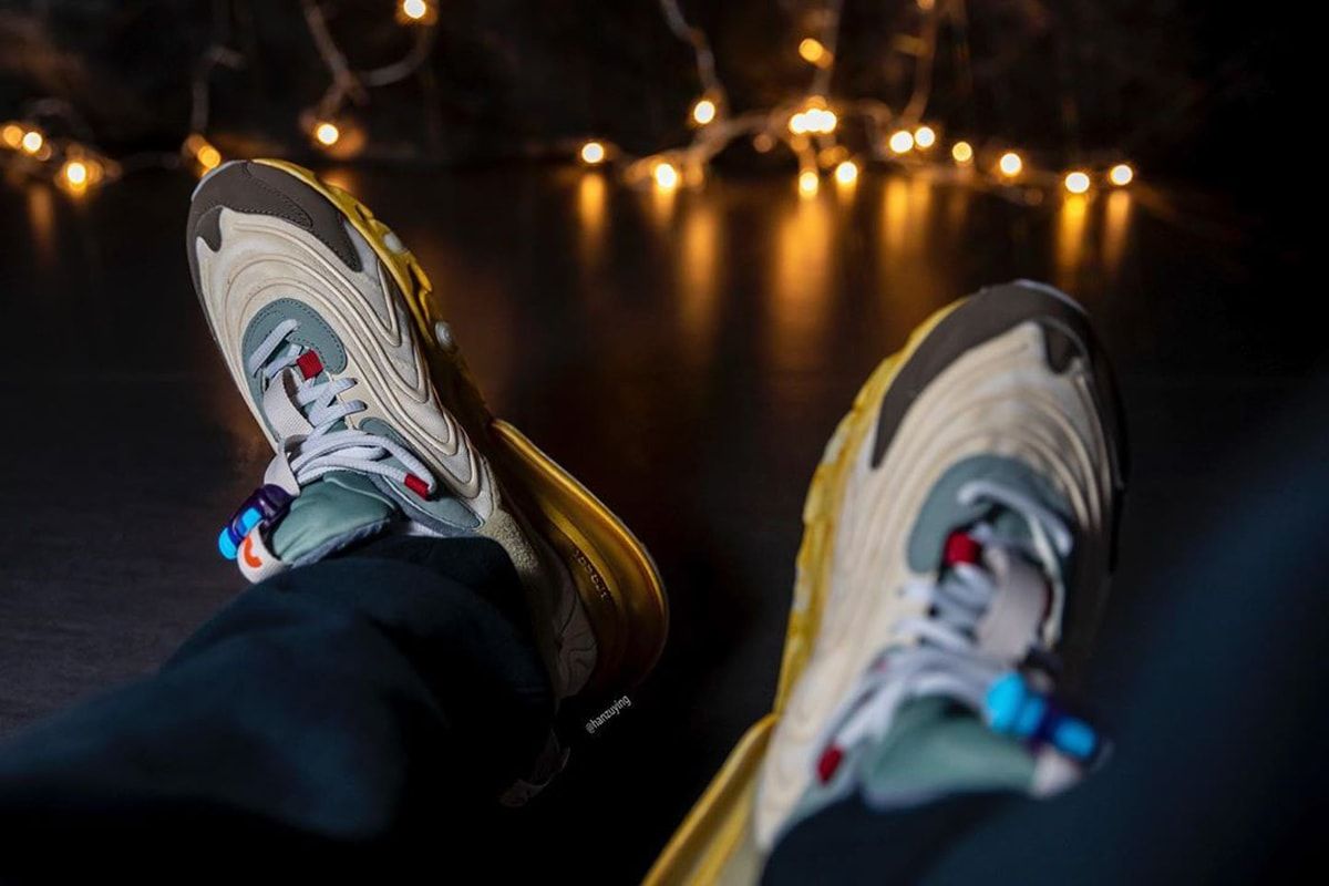 Where To Buy The Travis Scott X Nike Air Max 270 React Cactus Trails House Of Heat