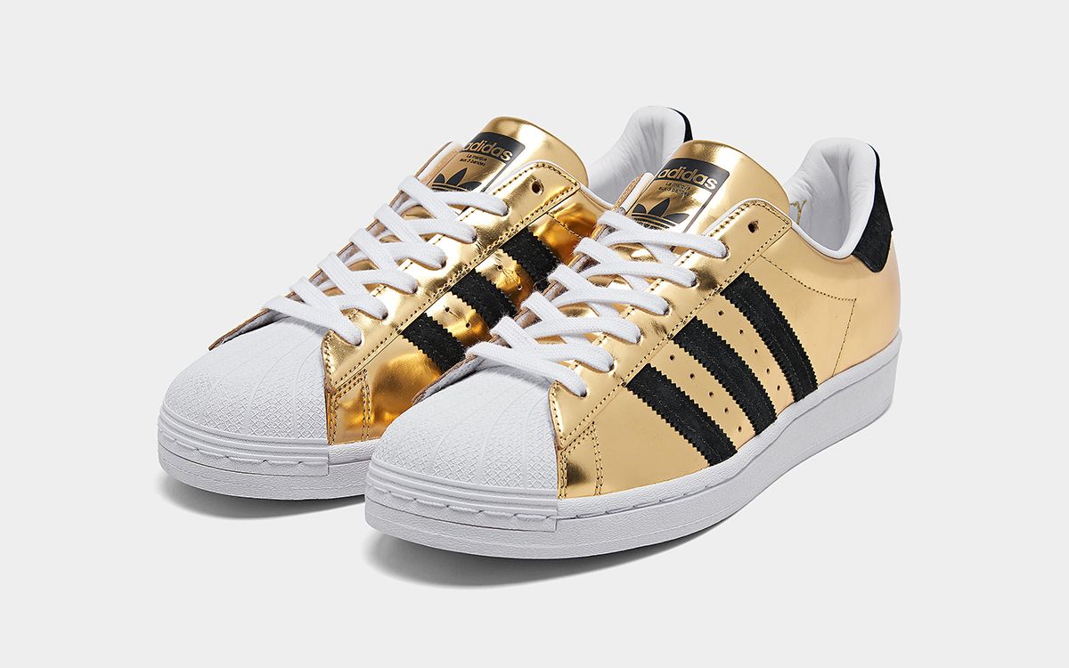 adidas shoes superstar gold