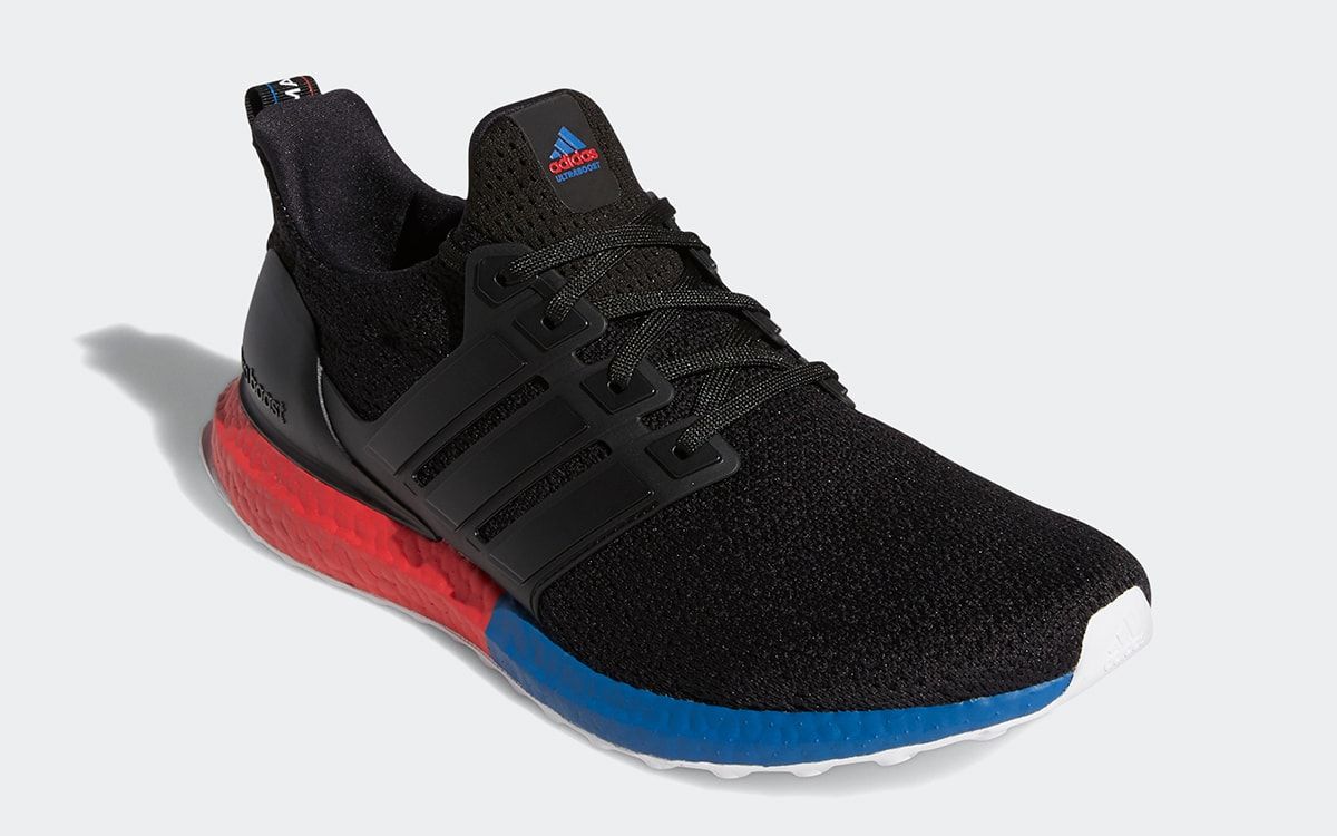 ultraboost red and blue