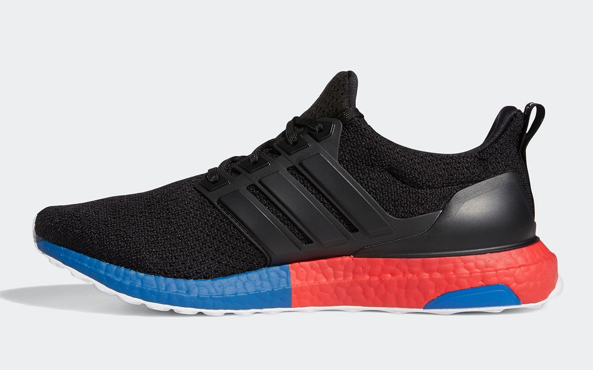 adidas ultra boost black red blue