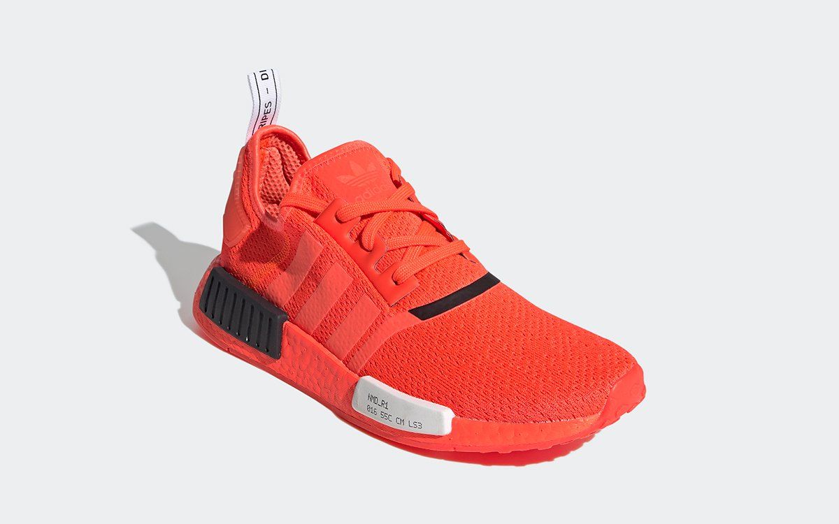 adidas NMD R1 in Simmering Red" | OF HEAT
