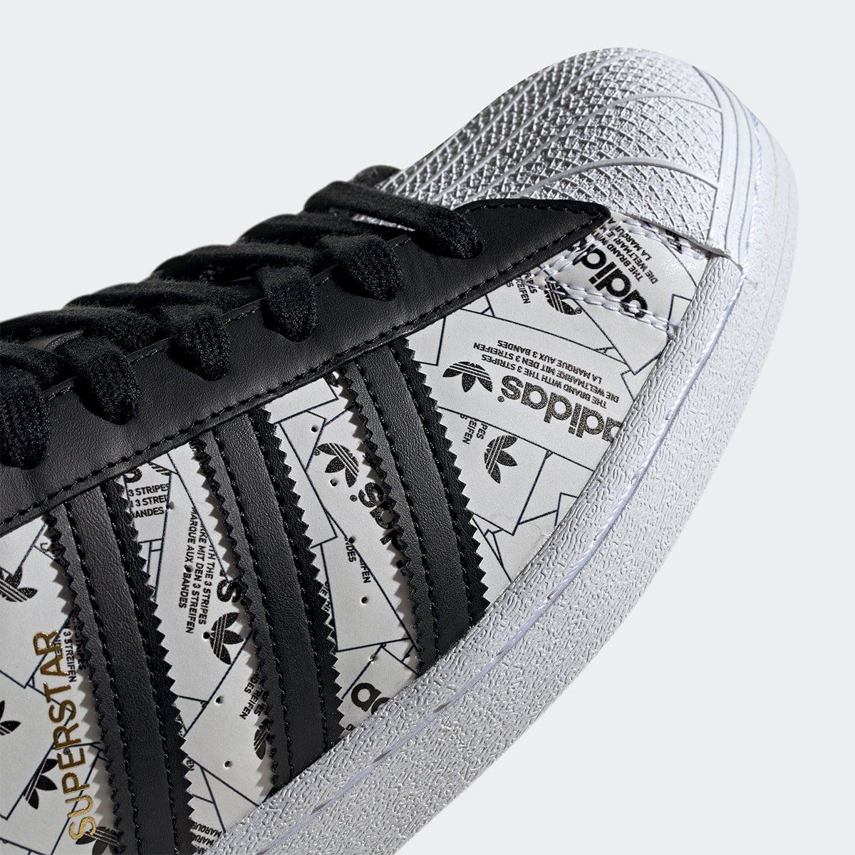 adidas superstar the brand with the 3 stripes