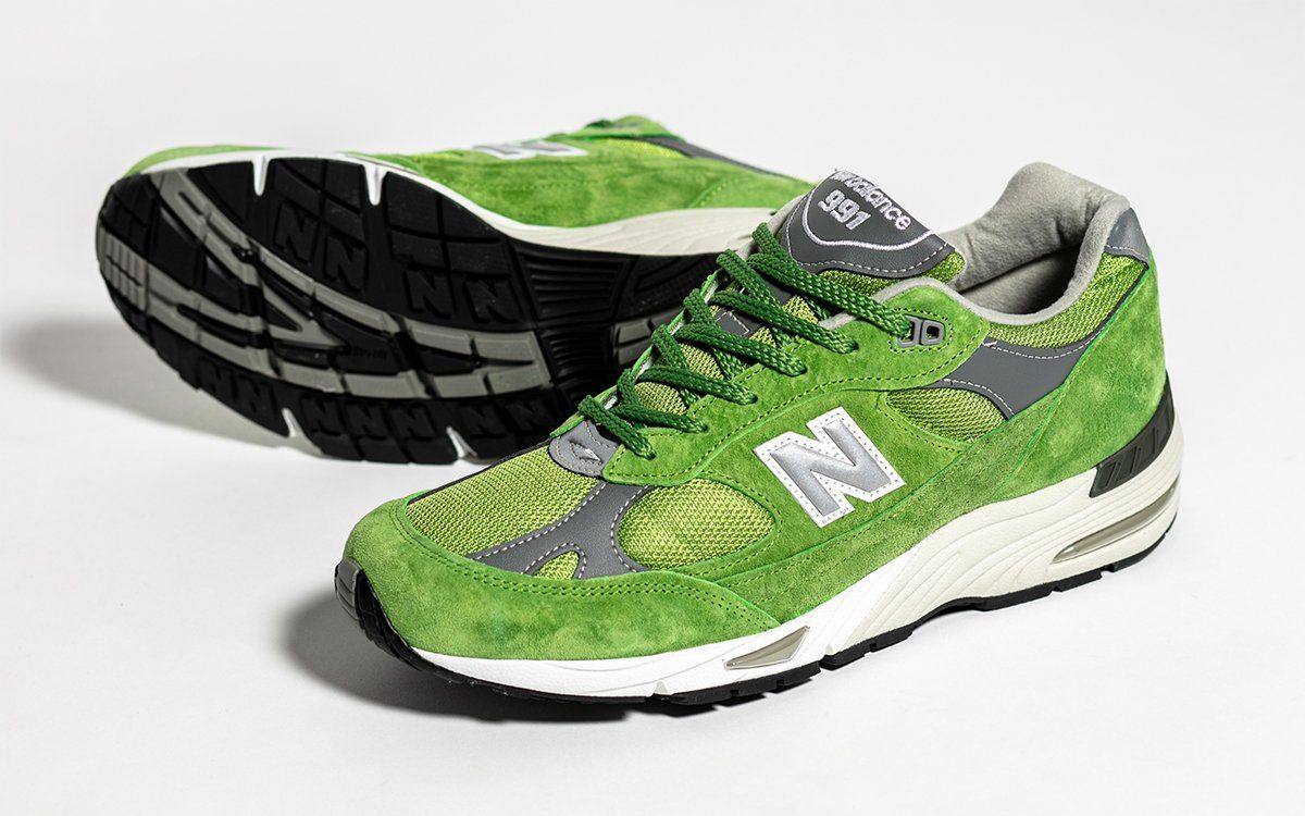green suede new balance
