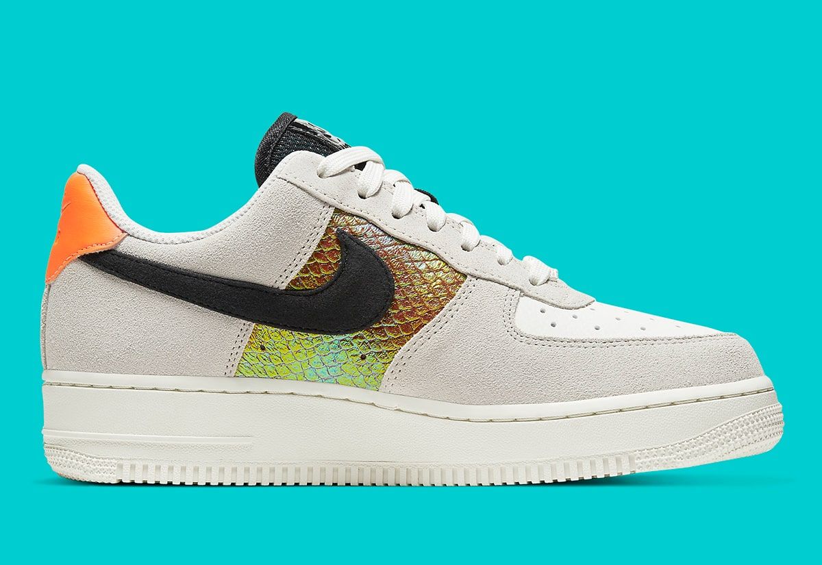 nike air force 1 low iridescent snakeskin
