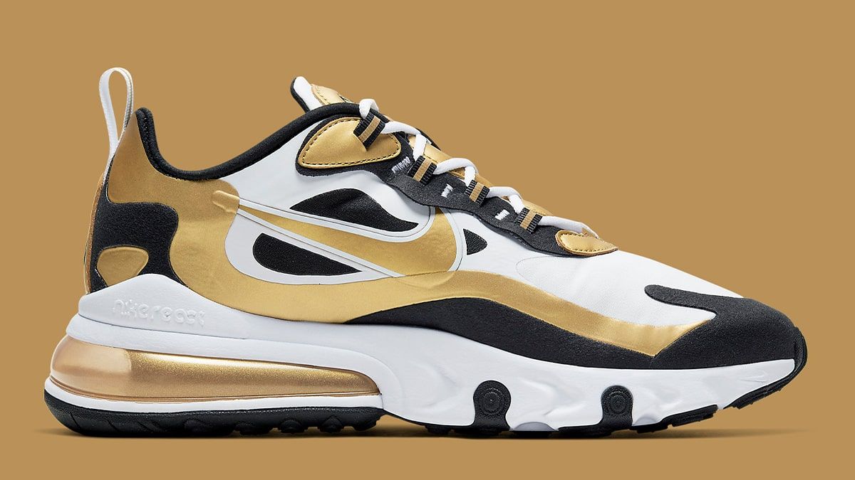 Nike Air Max 270 White Black And Gold Clearance 54 Off Powerofdance Com