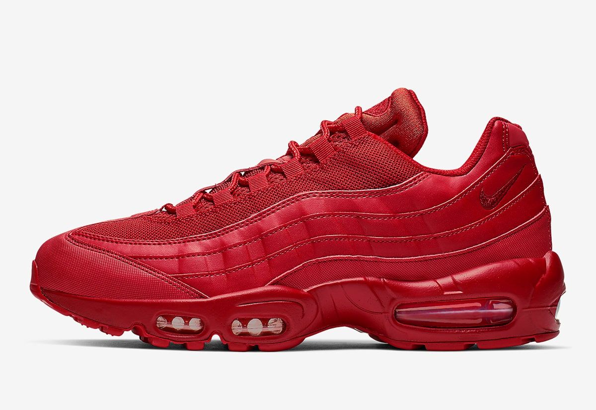new all red air max