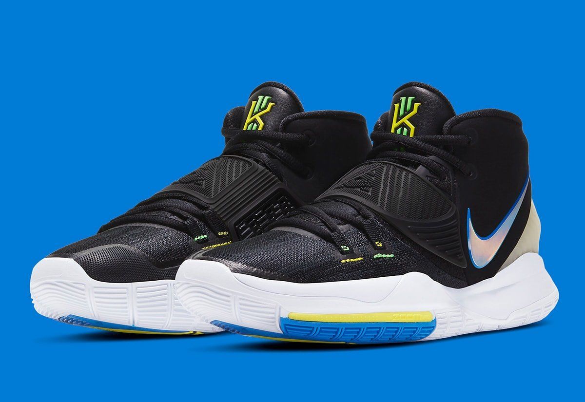 Sepatu Sneakers Desain Nike Kyrie 6 Bahan NYC Kualitas