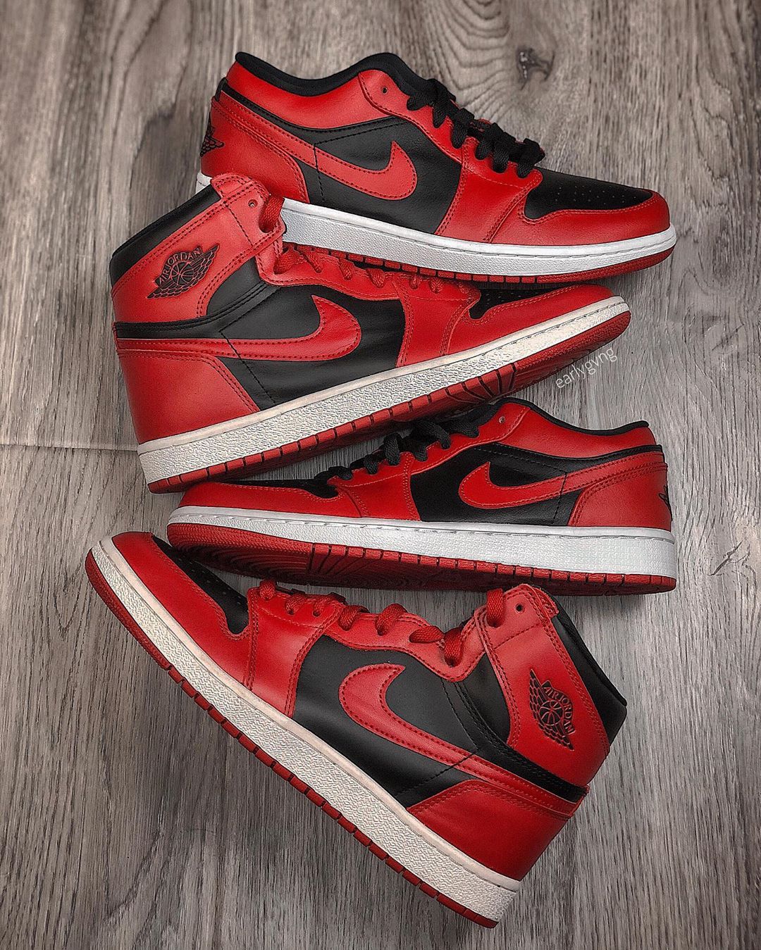 Official Images // Air Jordan 1 Low "Varsity Red" | HOUSE OF HEAT