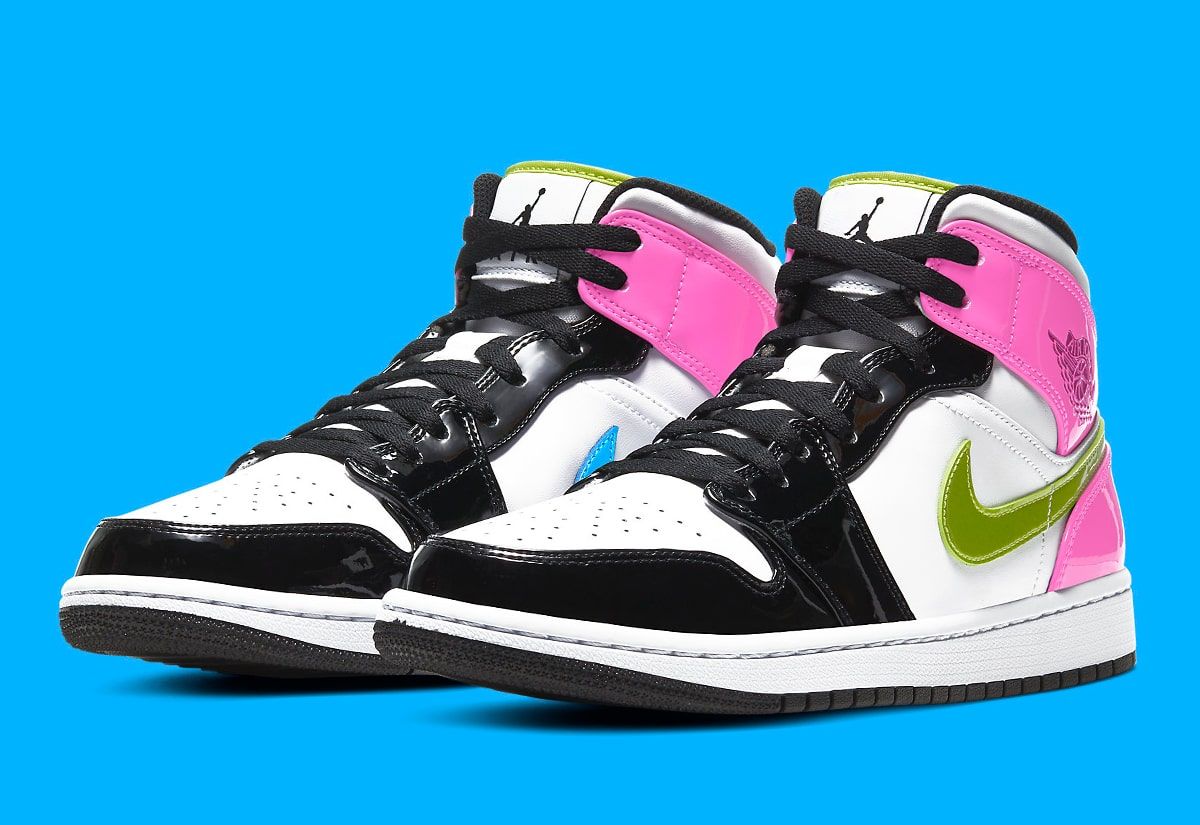 These Patent Leather Jordan 1 Mids are Available Now! | HOUSE OF HEAT