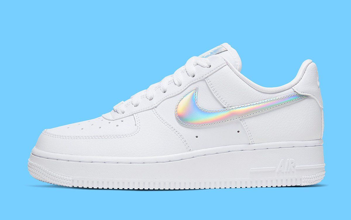 air force one white iridescent