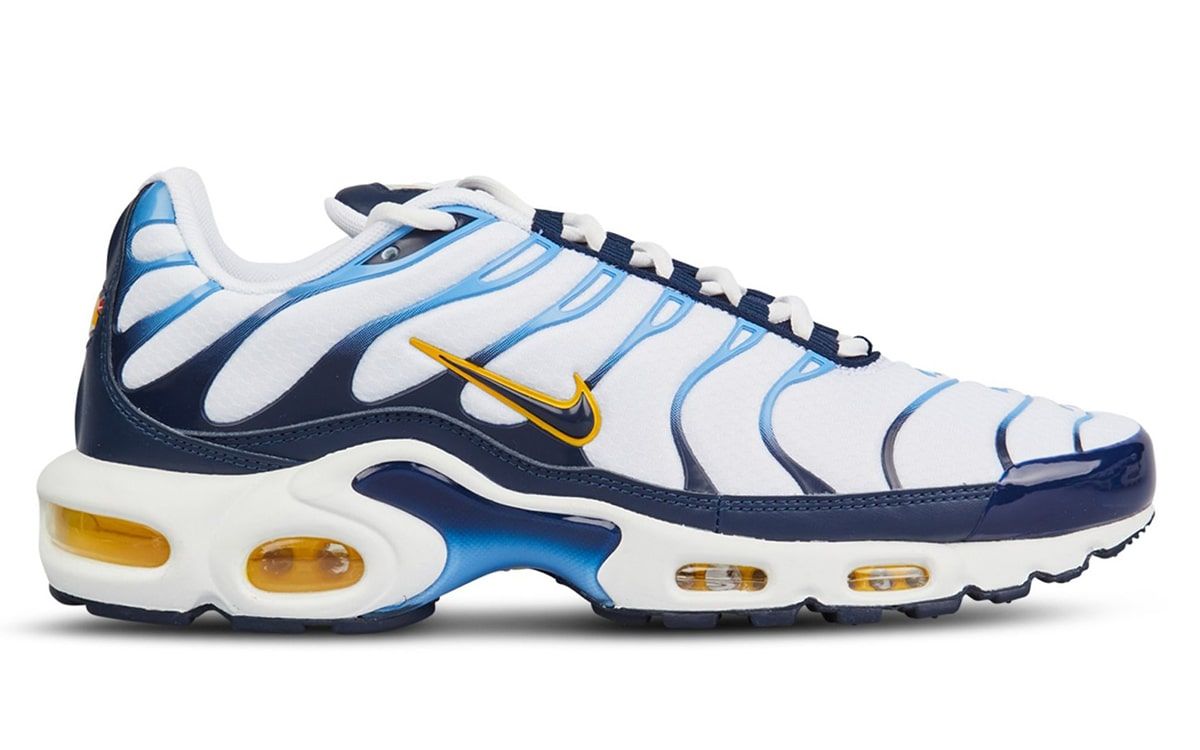 nike tn blue and yellow