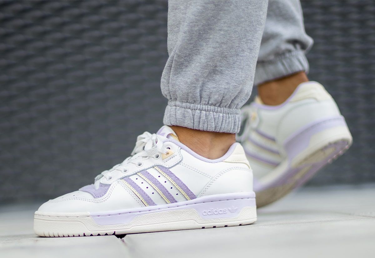 adidas rivalry low lilac