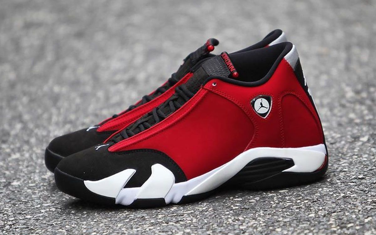 14s red and white