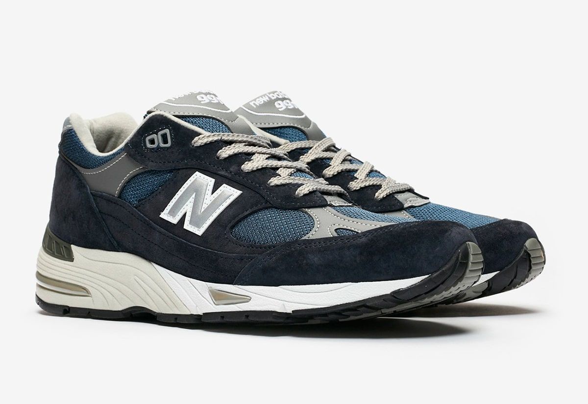Available Now // New Balance 991 in Timeless Navy and Grey | HOUSE ...