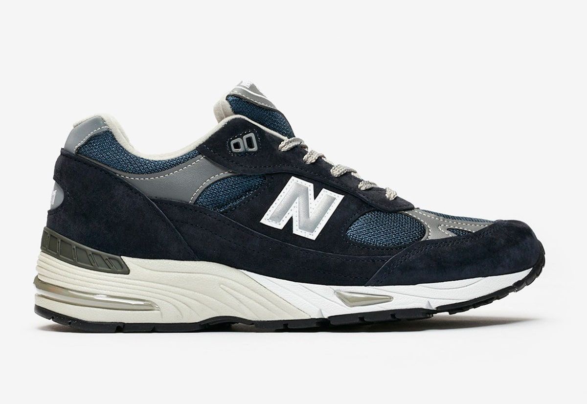 Available Now // New Balance 991 in Timeless Navy and Grey | HOUSE OF HEAT