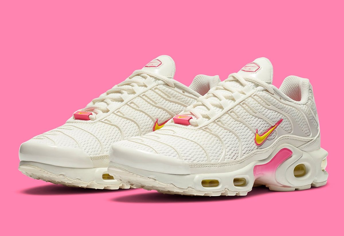 basketball Tear like that The Nike Air Max Plus Gets Popped With Pink and Yellow | HOUSE OF HEAT