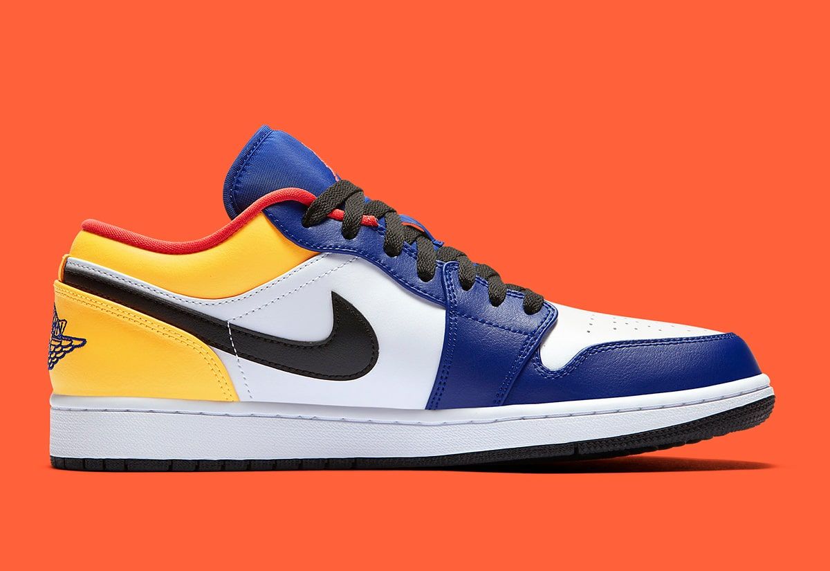 Available Now Air Jordan 1 Low Appears In Vibrant Multi Color Option For Summer House Of Heat