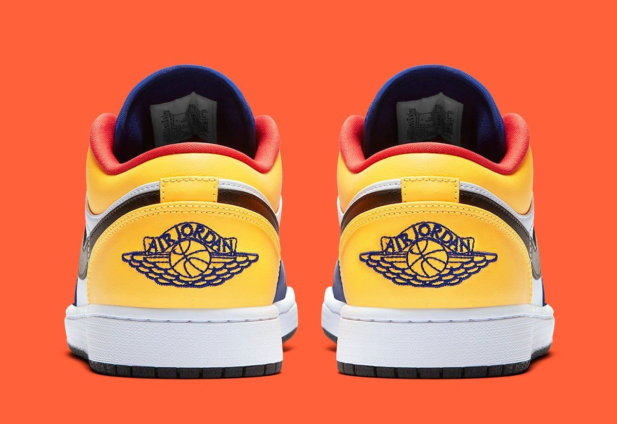 Available Now Air Jordan 1 Low Appears In Vibrant Multi Color Option For Summer House Of Heat