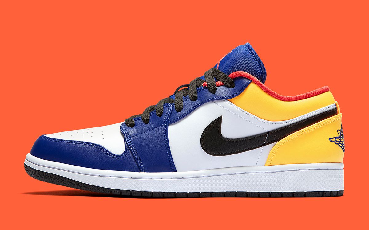 Available Now Air Jordan 1 Low Appears In Vibrant Multi Color Option For Summer Sb Roscoff