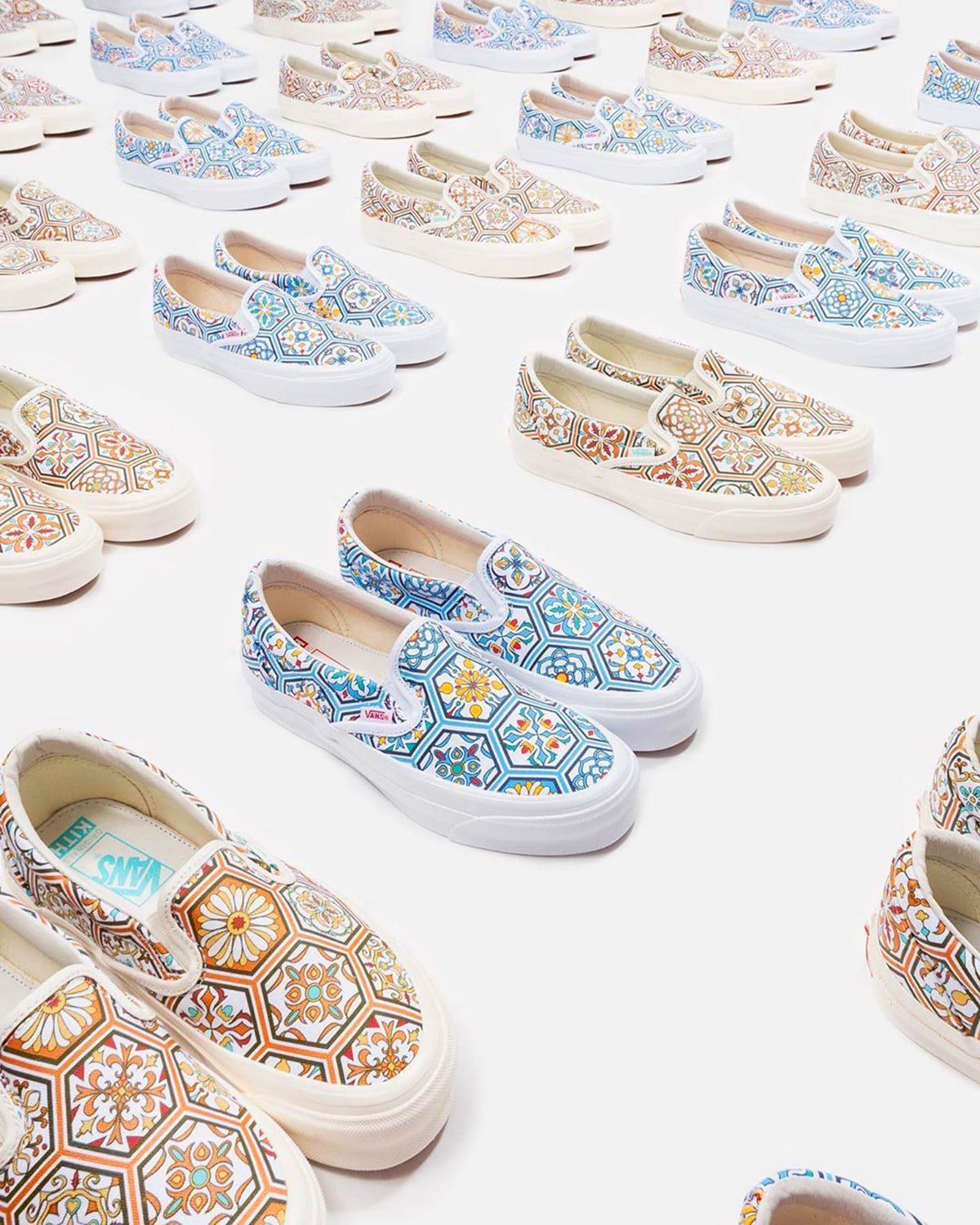 KITH x Vans Slip-On Arrives Infused with Moroccan Tile Inspiration ... تعلم الهندية