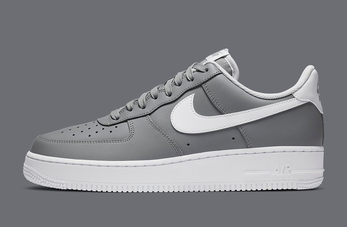 nike air force one low grey