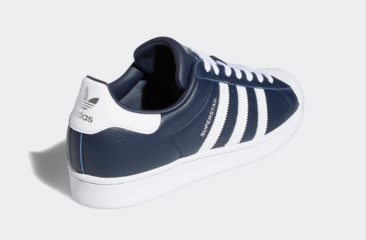 Available Now // adidas Superstar in Navy/White | HOUSE OF HEAT