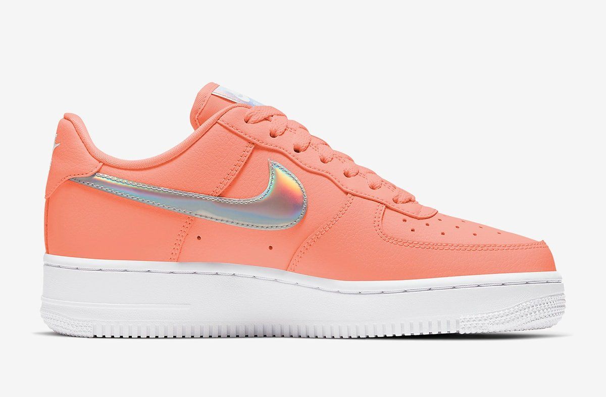 Nike's Iridescent Swoosh Air Force 1 Low Appears in "Atomic Pink
