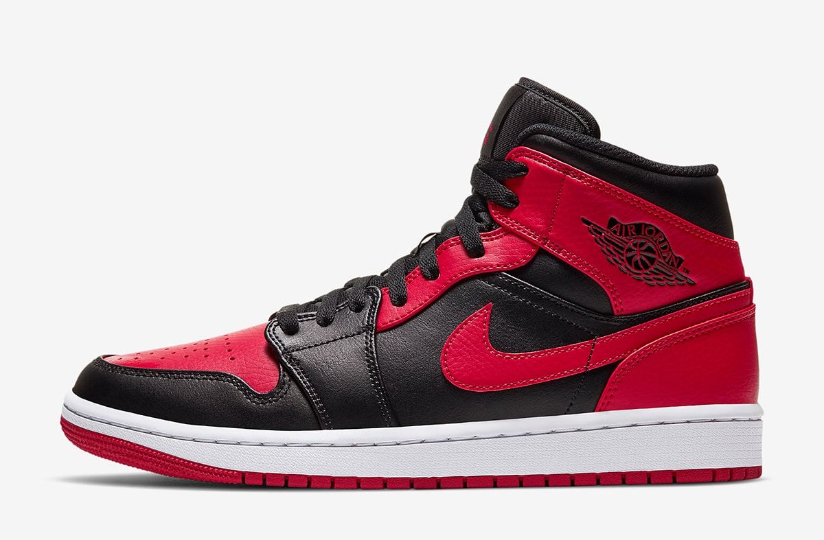 Official Looks! Air Jordan 1 Mid “Bred” | HOUSE OF HEAT