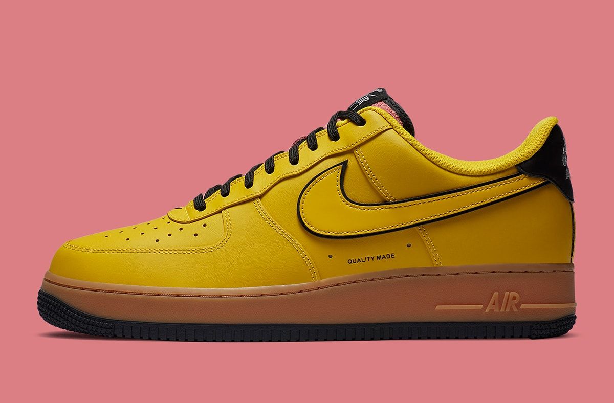 air force 1 pink and yellow