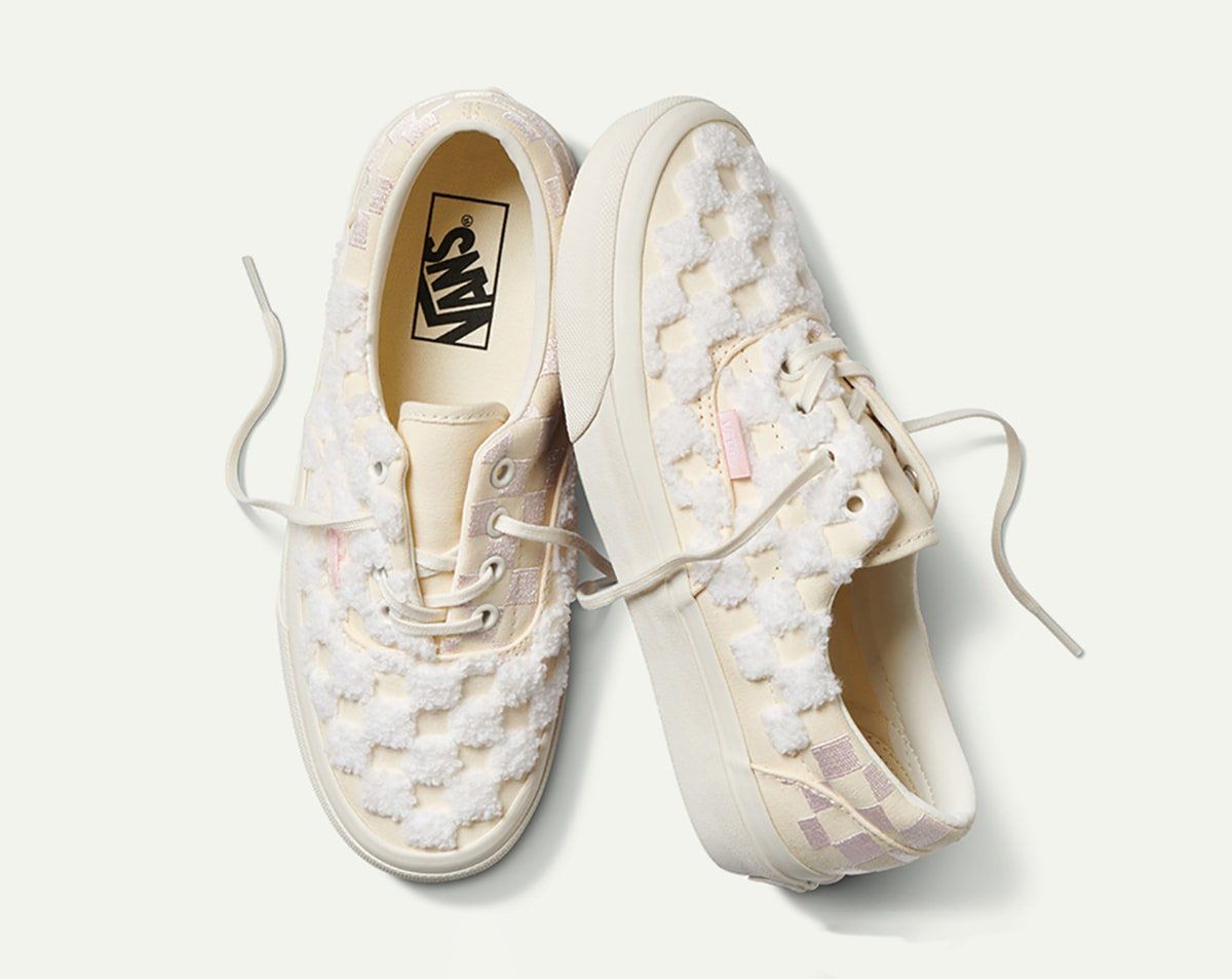 Vans Construct their Inside Out Pack in Arctic Pink Chenille 