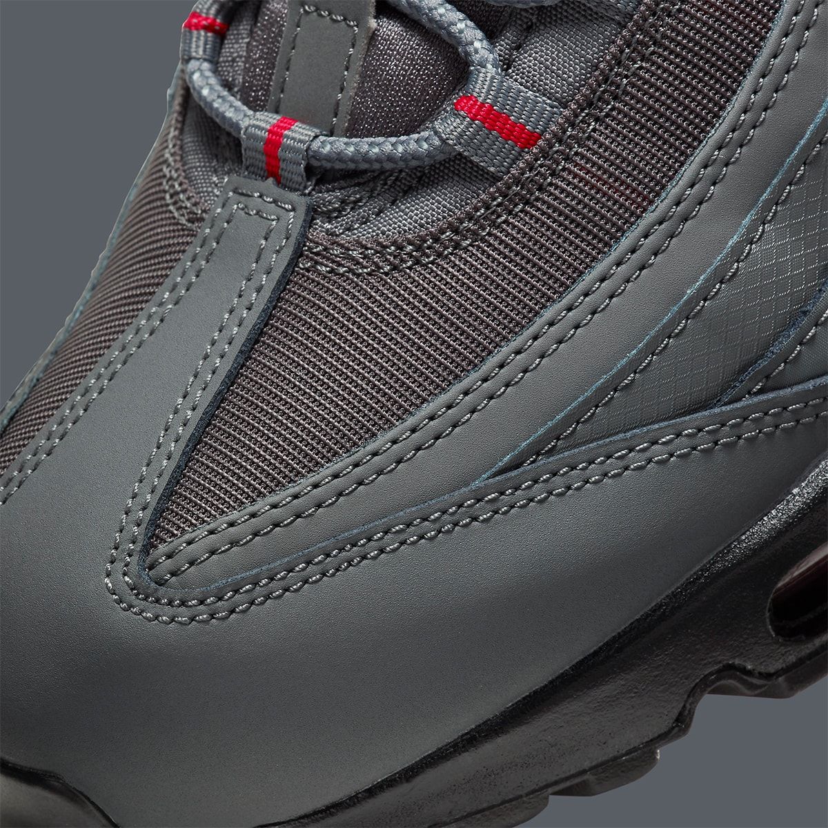 New Air Max 95 Gears-Up in Grey and Red - HOUSE OF HEAT ...