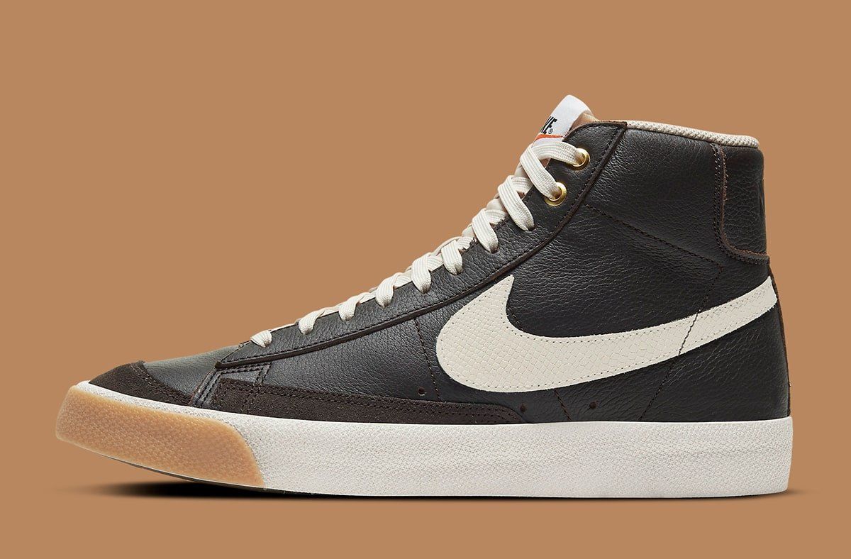 The Nike Blazer Mid Freshens Up For Fall In Brown And Gum House Of Heat