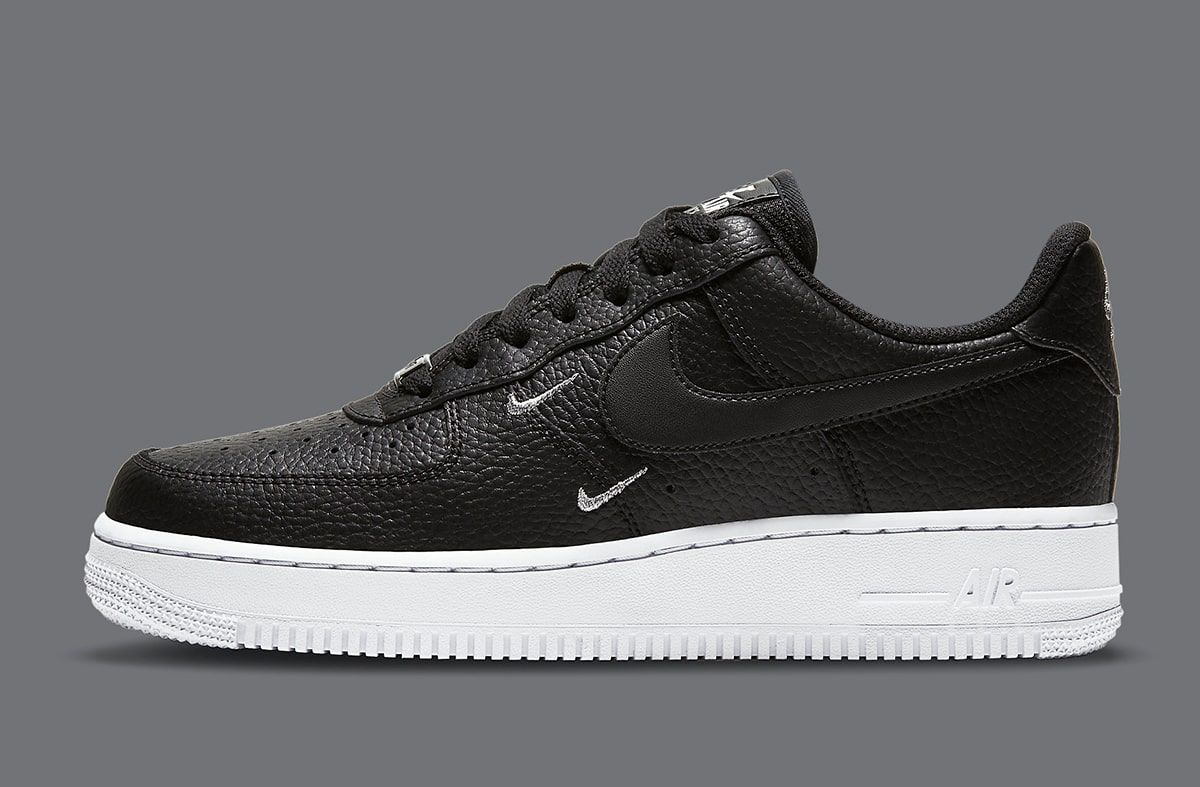 air force 1 small black tick