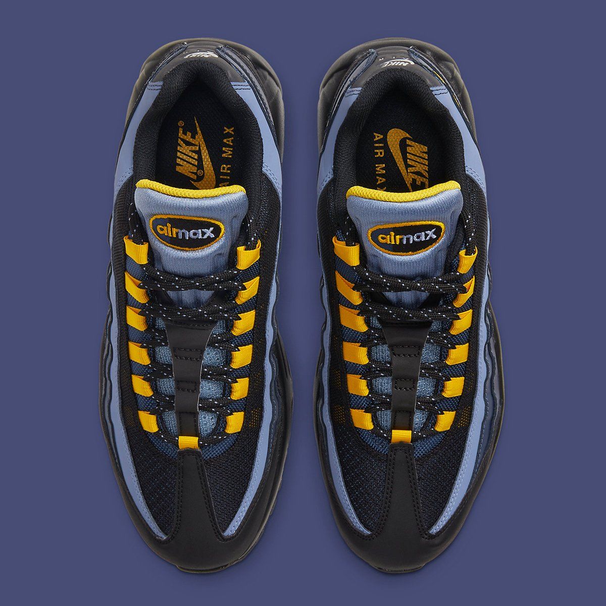 nike air max 95 blue and yellow