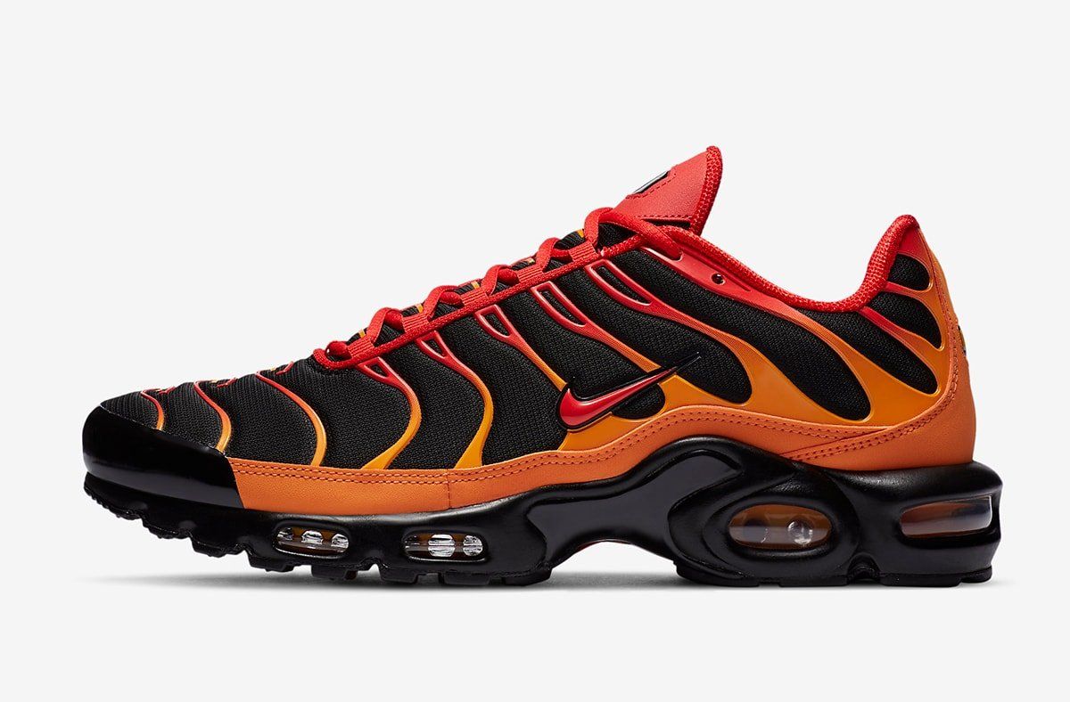 nike tns lava red for sale