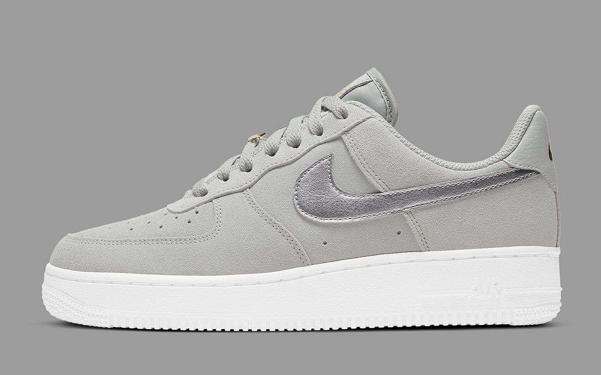 gray suede air force 1