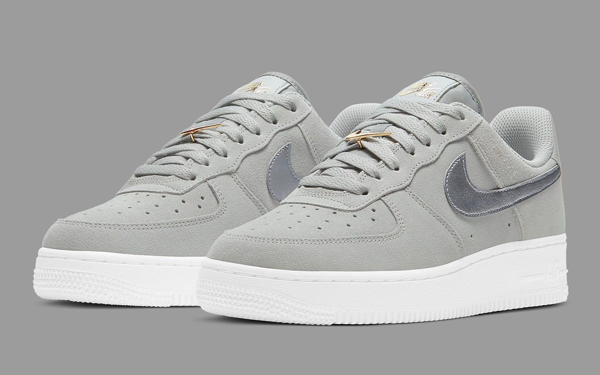 all grey air force ones