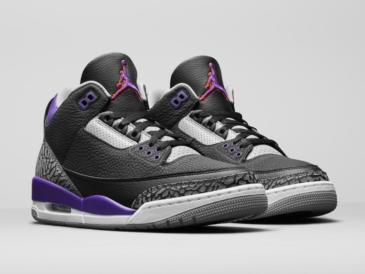 court purple 3's