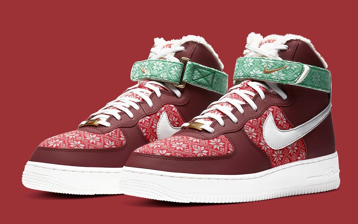Deliver Christmas Sweater Air Force 1 