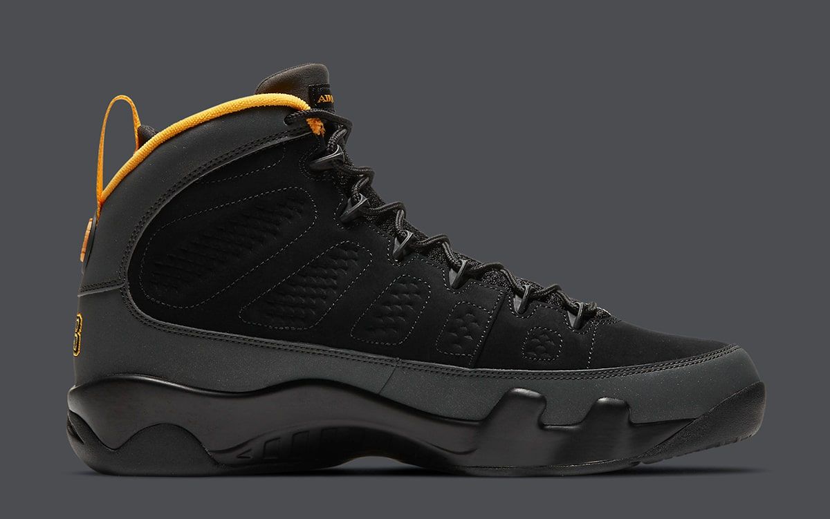 black and yellow 9s