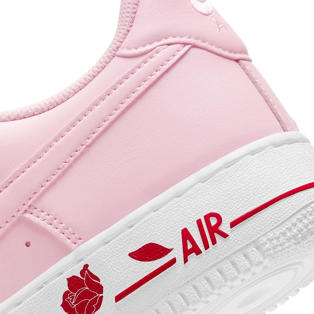 nike air force pink rose